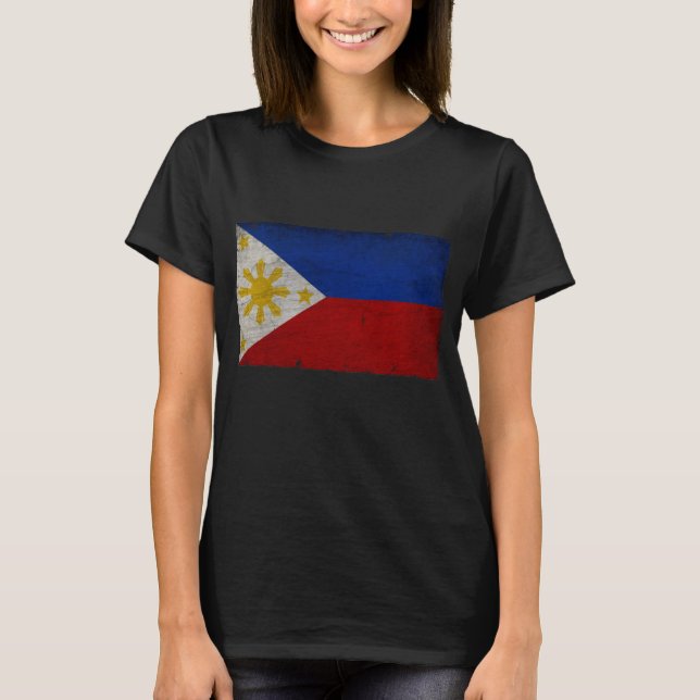 PHILIPPINES FLAG VINTAGE SOUVENIR GIFT T-Shirt (Front)