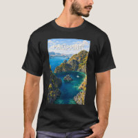 Philippines Illustration Travel Art Vintage