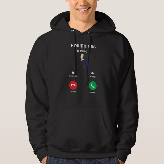 Philippines Is Calling Hoodie (Front)