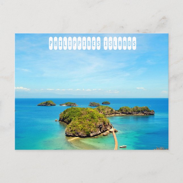 Philippines Island Tourism Postcard (Front)