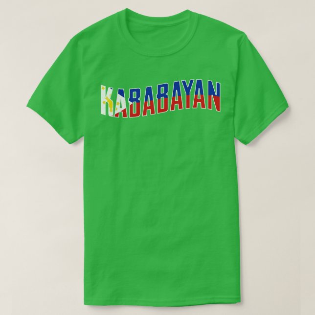 Philippines Kababayan T-Shirt (Design Front)