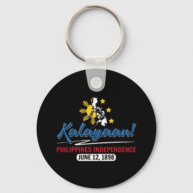 Philippines Kalayaan Independence Day Keychain (Front)