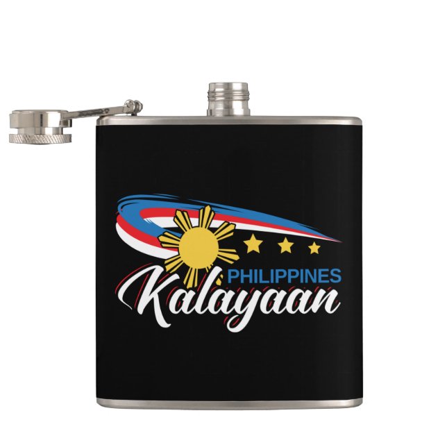 Philippines Kalayaan Independence Holiday Flask (Opened)