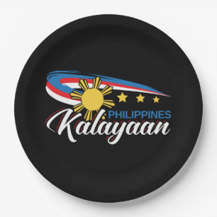 Philippines Kalayaan Independence Holiday Paper Plates