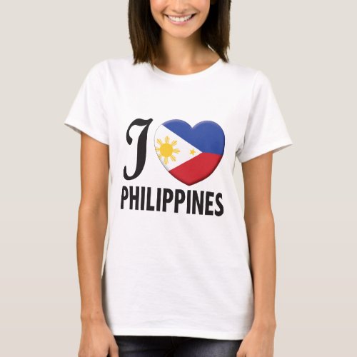 Philippines Love T_Shirt