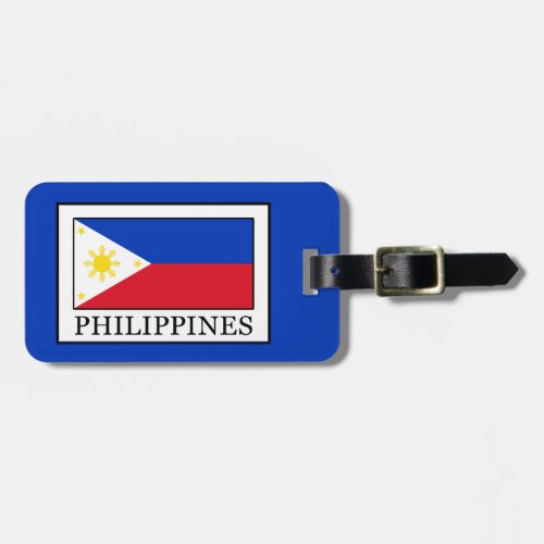Philippines Luggage Tag