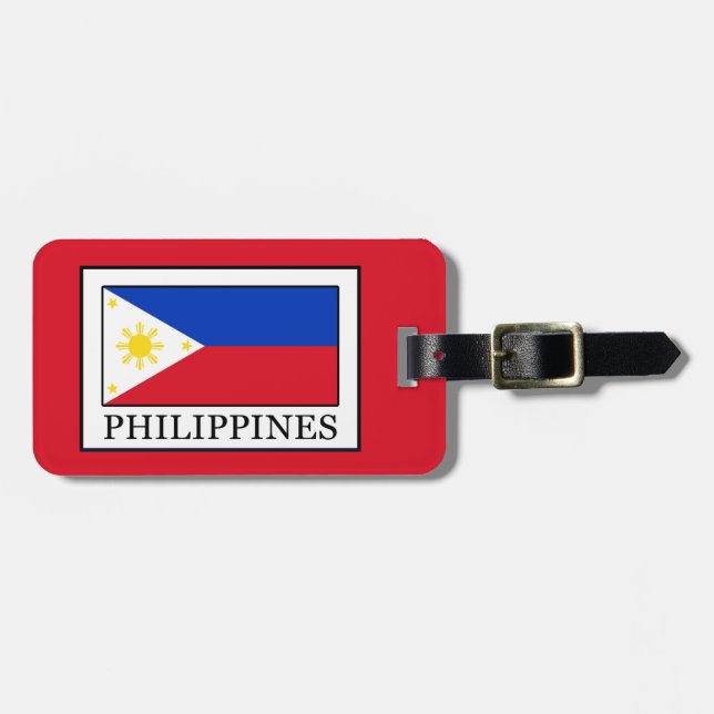 Philippines Luggage Tag (Front Horizontal)