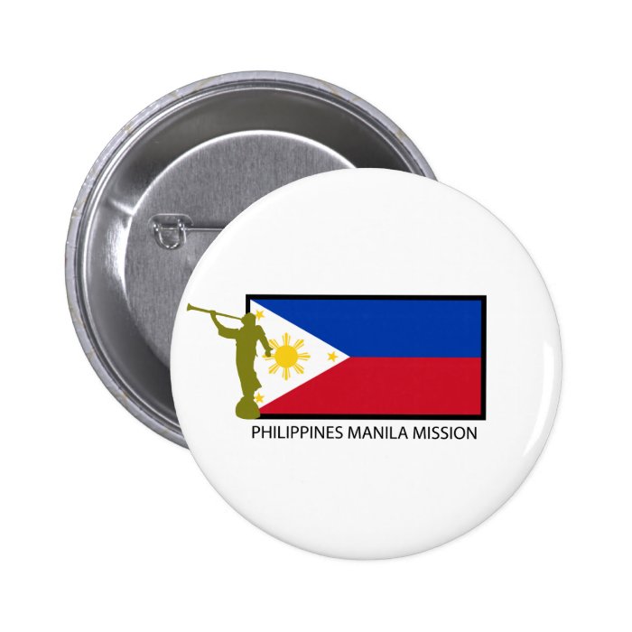 PHILIPPINES MANILA MISSION LDS CTR PINBACK BUTTON