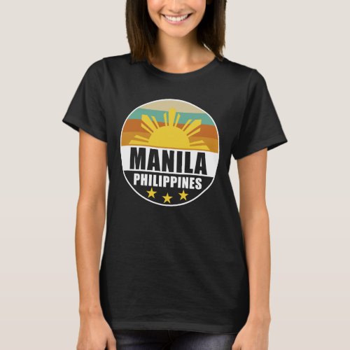 Philippines Manila Proud Filipino Love Pinoy T_Shirt
