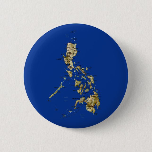 Philippines Map Button (Front)