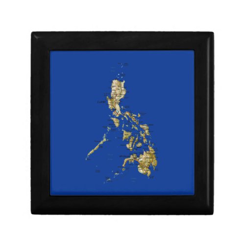 Philippines Map Gift Box