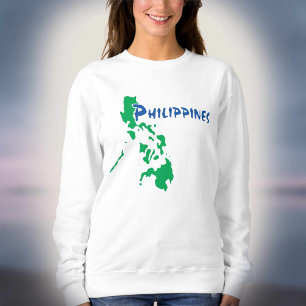 Philippines Map T-Shirt Sweatshirt