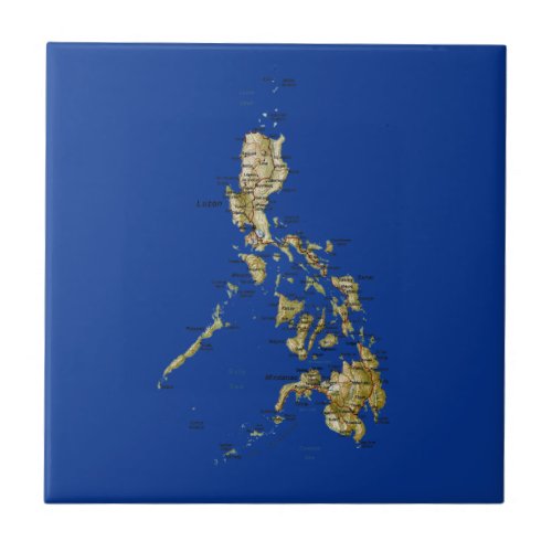 Philippines Map Tile