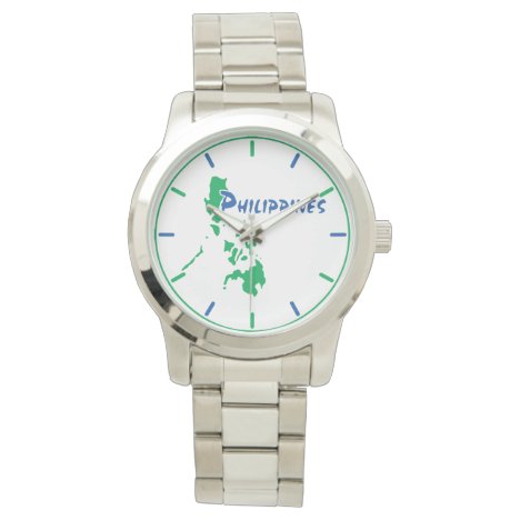 Philippines Map Wristwatch