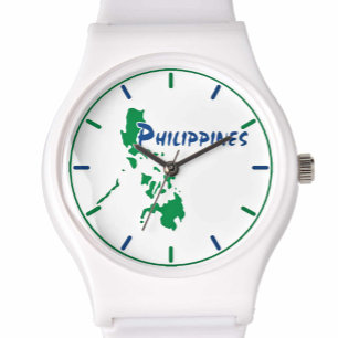 Philippines Map Wristwatch