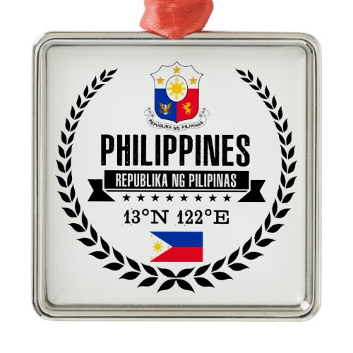 Philippines Metal Ornament