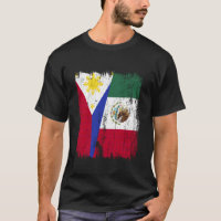 Philippines Mexico Half Flag Filipino Mexican Heri