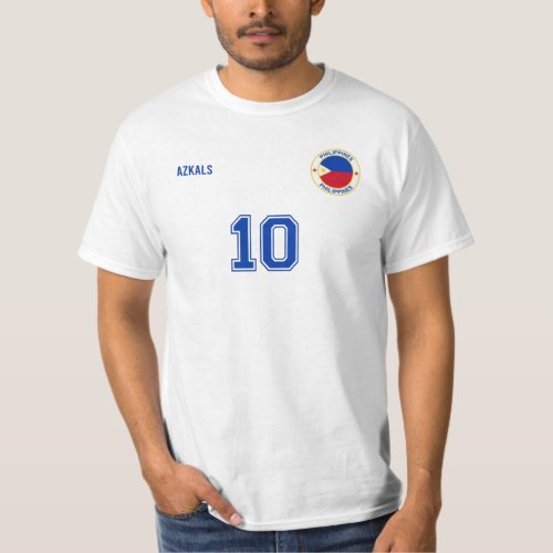 Philippines National Football Team Soccer Retro T_Shirt