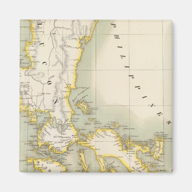 Philippines Oceania no 4 Magnet (Front)