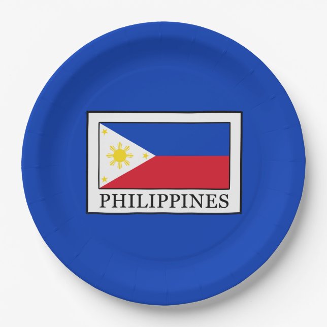 Philippines Paper Plates (Front)