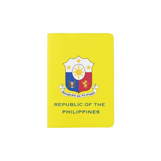Philippines Passport Case  Passport case Pilipinas (Front)