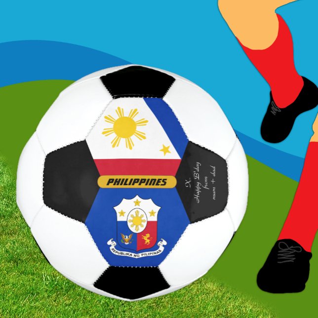 Philippines Personalized, Flag, Photo Soccer Ball (Creator Uploaded)