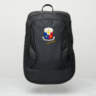 Philippines & Philippine Flag laptop / School Port Authority® Backpack