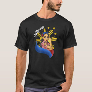 Philippines Pinay Filipina Pride Strong Proud Woma T-Shirt