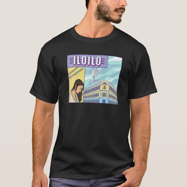 Philippines Pinay Filipino Pride Country Flag Iloi T-Shirt (Front)
