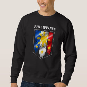 Philippines Pinay Filipino Pride Country Flag Isla Sweatshirt