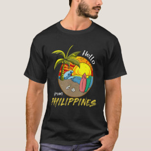 Philippines Pinay Filipino Pride Country Flag Isla T-Shirt