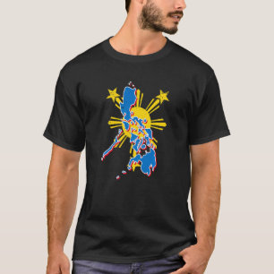 Philippines Pinay Filipino Pride Country Flag Isla T-Shirt