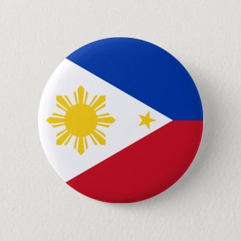 Philippines Pinback Button by flagart at Zazzle