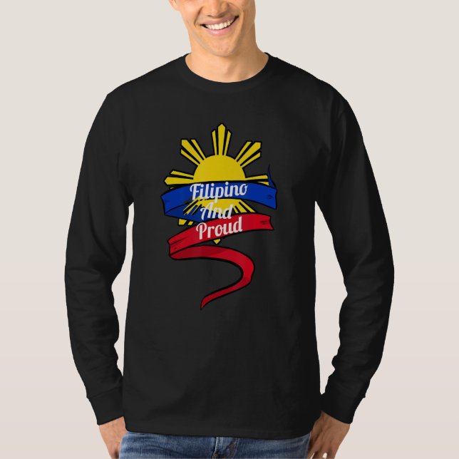 Philippines Pinoy Pinay Filipino Filipina Pride Pr T-Shirt (Front)