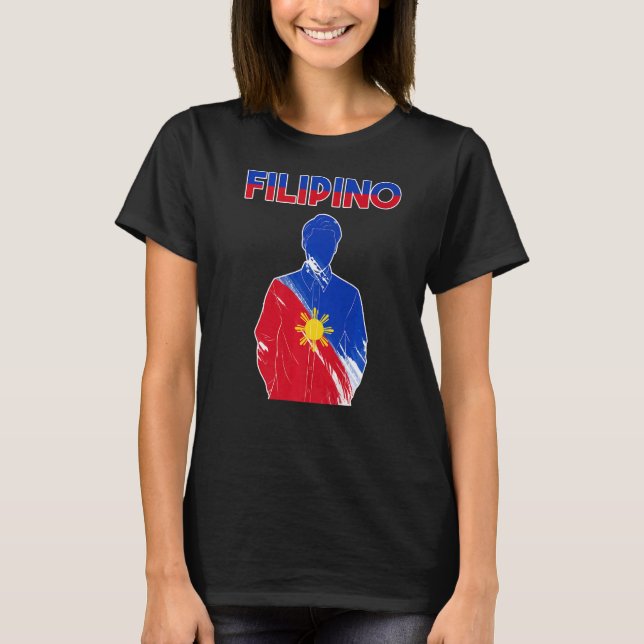 Philippines Pinoy Pinay Filipino Filipina Pride Pr T-Shirt (Front)