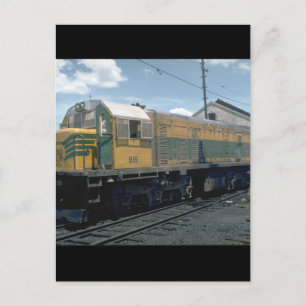 Philippines, PNR GE road_Trains of the World Postcard