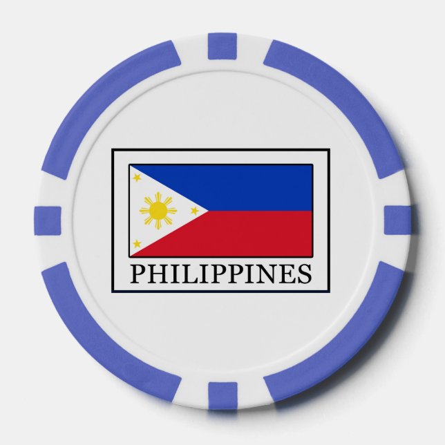Philippines Poker Chips (Front)