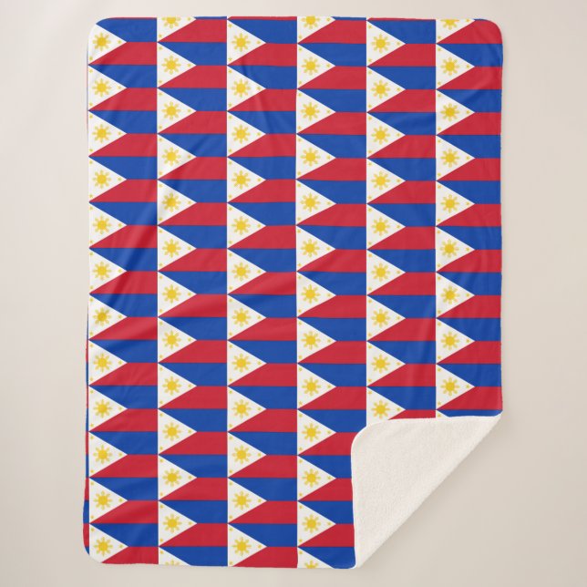Philippines Sherpa Blanket (Front)