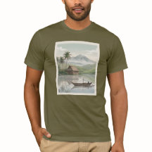 Philippines Shirt Banaue Rice Terraces Mayon