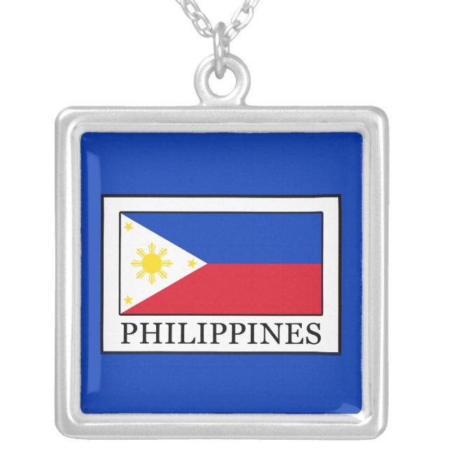 Philippines Silver Plated Necklace (Front)
