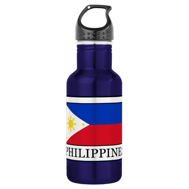 Philippines Stainless Steel Water Bottle (Front)