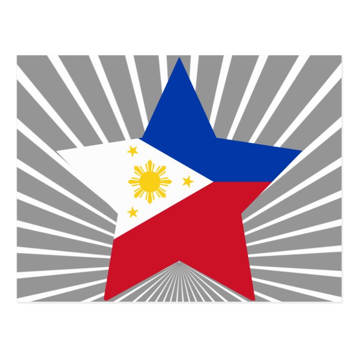 Philippines Star Post Card