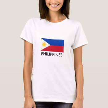 Philippines T-shirt by flagart at Zazzle