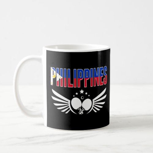Philippines Table Tennis  Support Philippine Ping  Coffee Mug