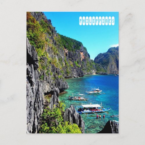 Philippines Travel Postcard