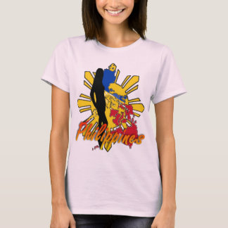 Philippines W/Girl Ladies T-Shirt