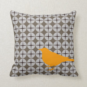 Philips Head Bird Throw Pillow
