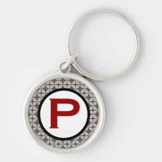 Philips Head Monogram Keychain