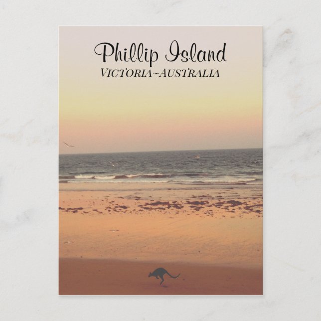 Phillip Island, Victoria, Australia Postcard (Front)