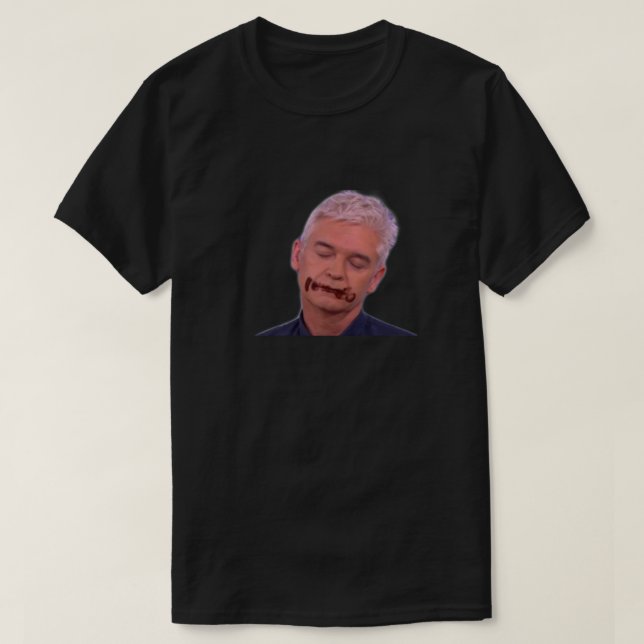 Phillip Schofield edit Fitted T-Shirt (Design Front)